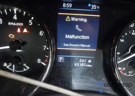 2020 Nissan Rogue S Intelligent Awd из США, поврежденный, VIN JN8AT2MV4LW137283